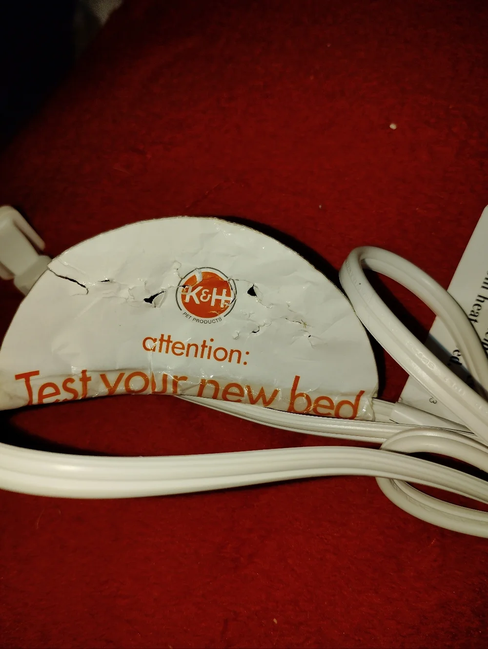 K&H Pet Bed Warmer Pad in Gray with Black Trim Small Size, For Cats & Dogs - Picture 2 of 10